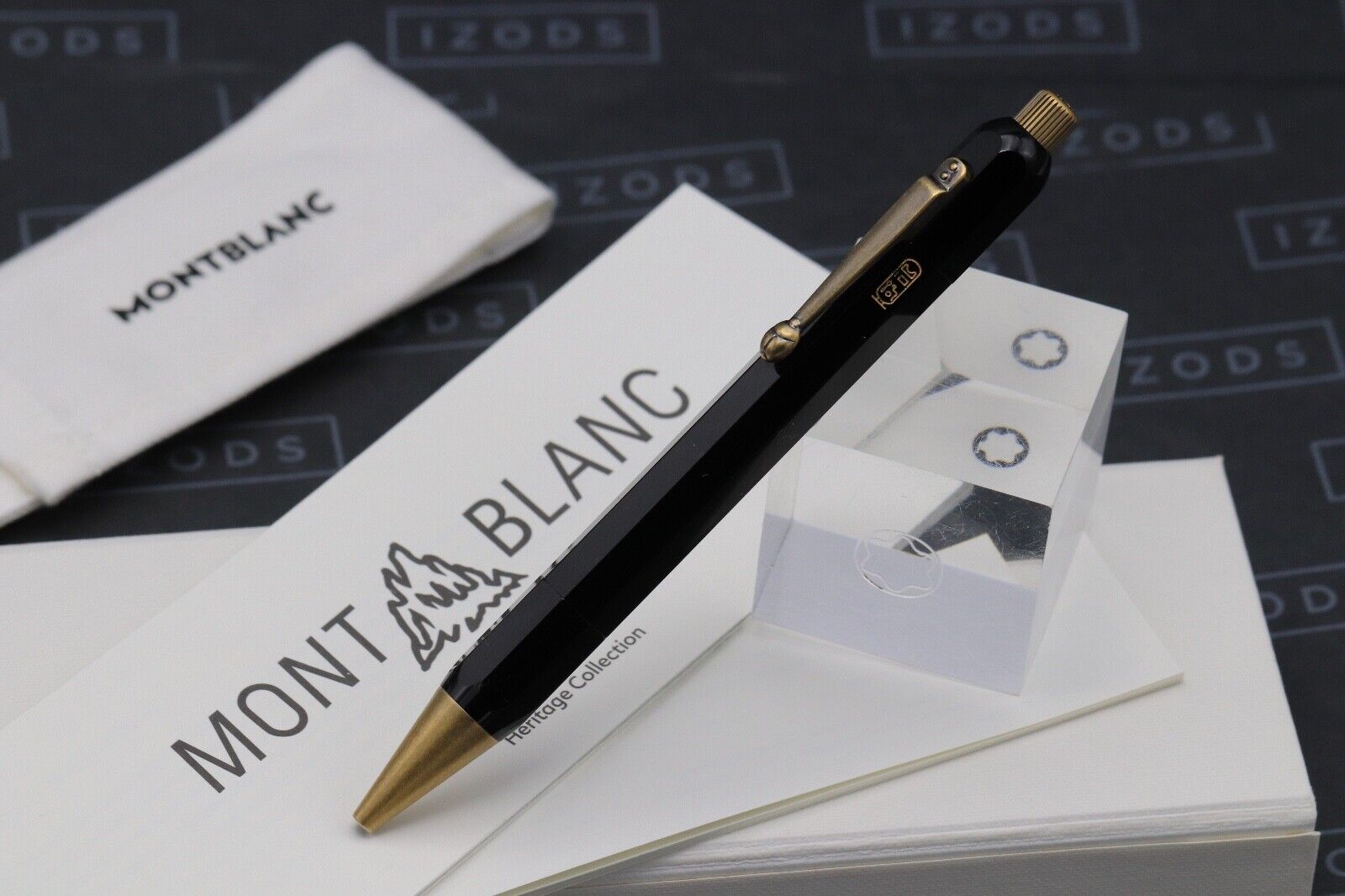 Montblanc Heritage Egyptomania Special Edition Black Ballpoint Pen image 1