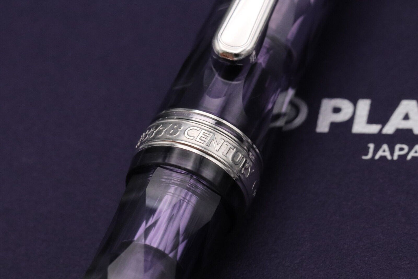 Platinum #3776 Century Fuji Shunkei Shiun Limited Edition Fountain Pen - UNUSED image 5