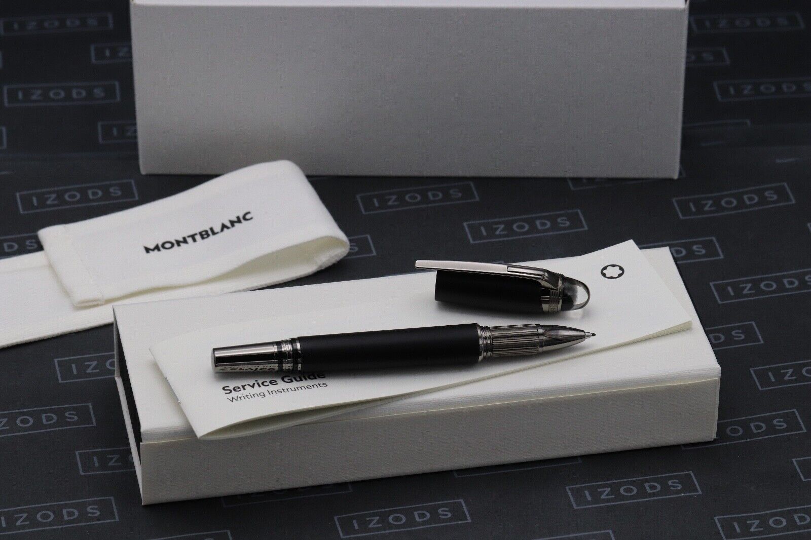 Montblanc Starwalker Ultra Black Precious Resin Rollerball Pen - UNUSED image 0