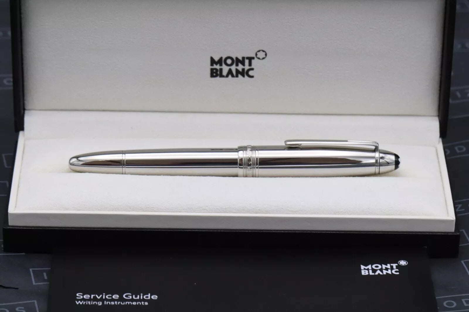 Montblanc Meisterstuck 146 LeGrand Steel Fountain Pen image 1