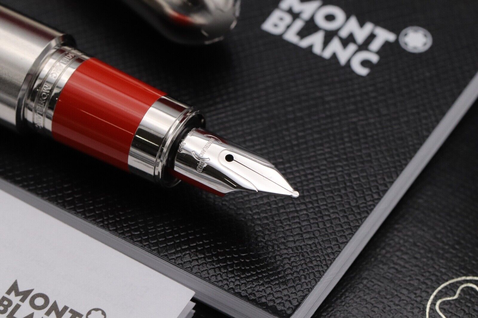 Montblanc M Marc Newson RED Signature Fountain Pen - UNUSED image 2