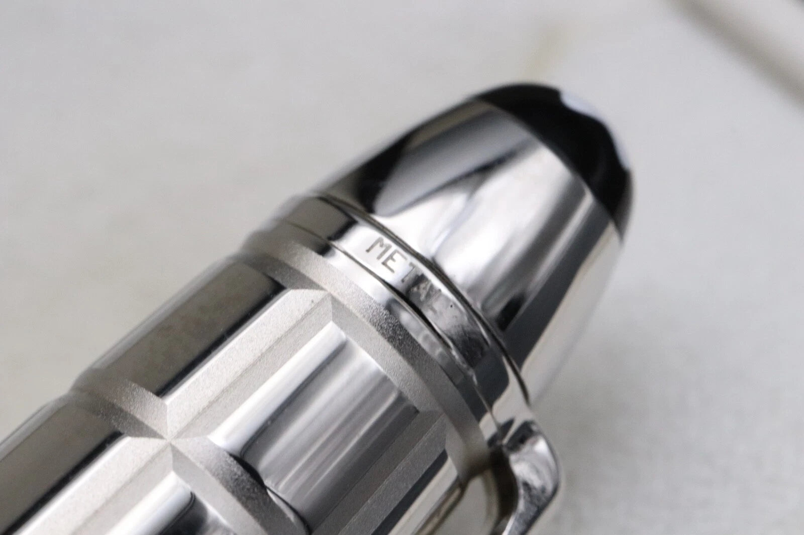 Montblanc Meisterstuck 146 LeGrand Platinum Facet Fountain Pen - UNUSED image 5