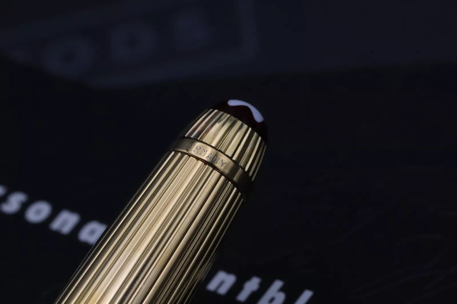 Montblanc Meisterstuck 144 Classique Bordeaux Vermeil Fountain Pen image 6