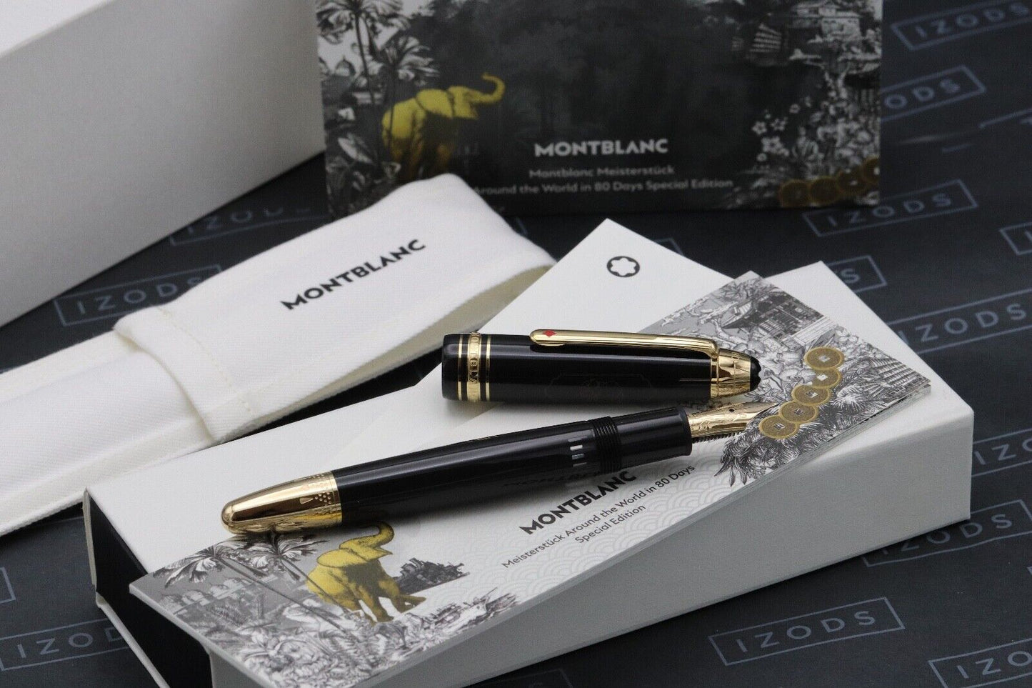 Montblanc Meisterstuck LeGrand Around The World in 80 Days Fountain Pen - UNUSED image 0