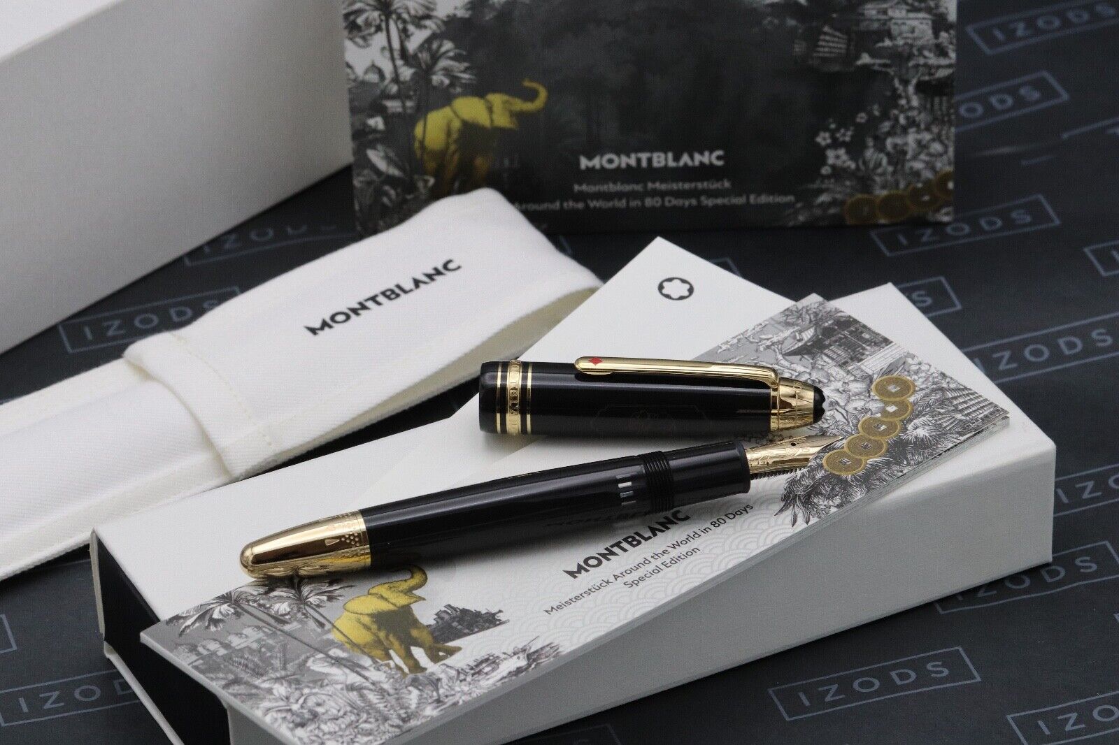 Montblanc Meisterstuck LeGrand Around The World in 80 Days Fountain Pen - UNUSED image 0