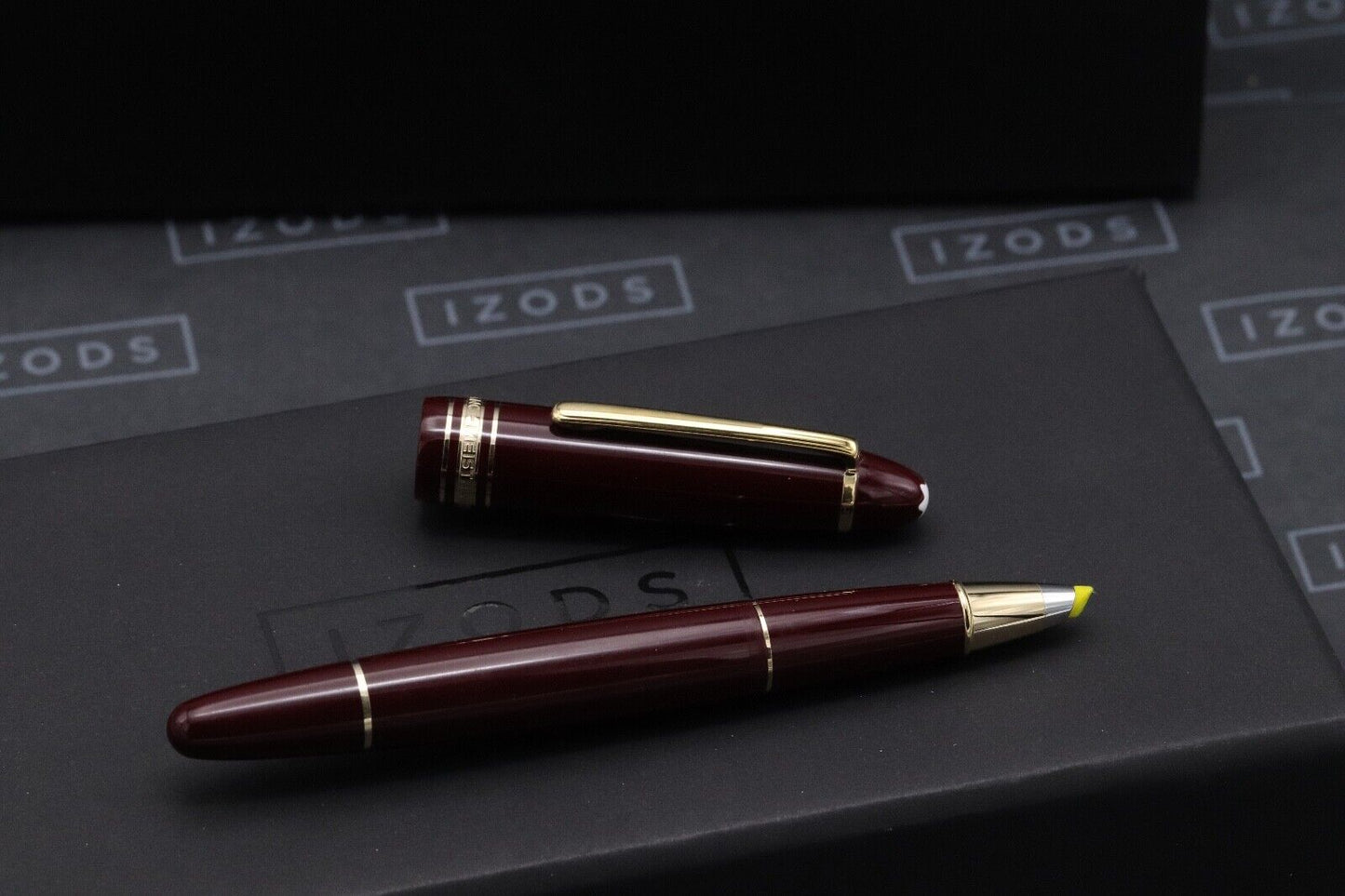 Montblanc Meisterstuck 166 LeGrand Bordeaux Document Highlighter image 1