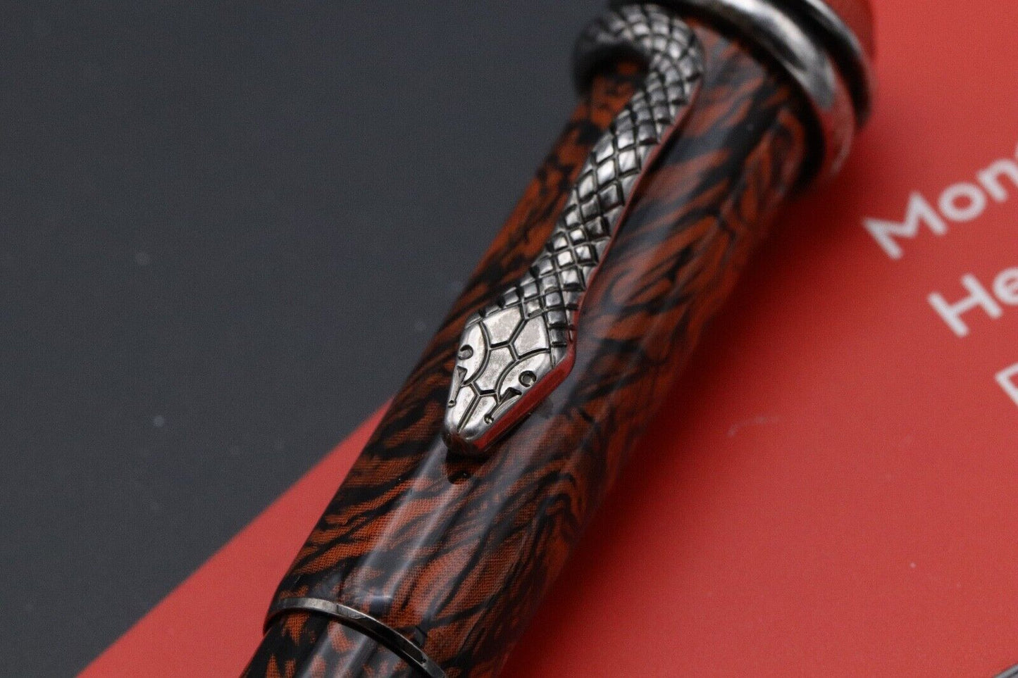 Montblanc Heritage Serpent Marble Ballpoint Pen - UNUSED image 2
