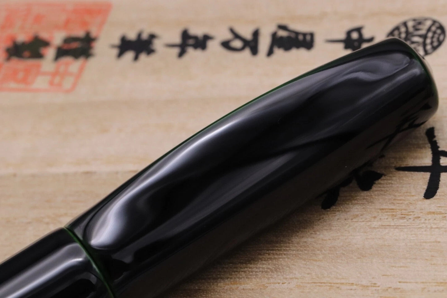 Nakaya Dorsal Fin 1 Midori Tamenuri Fountain Pen - Fine Nib image 3