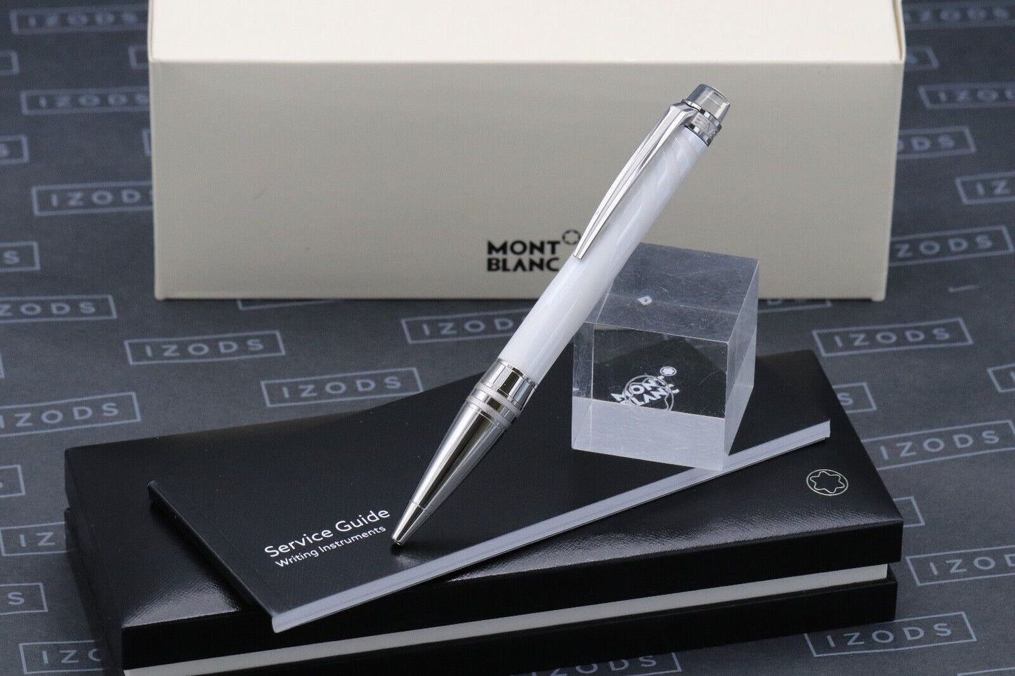 Montblanc Starwalker White Ceramics Ballpoint Pen image 0