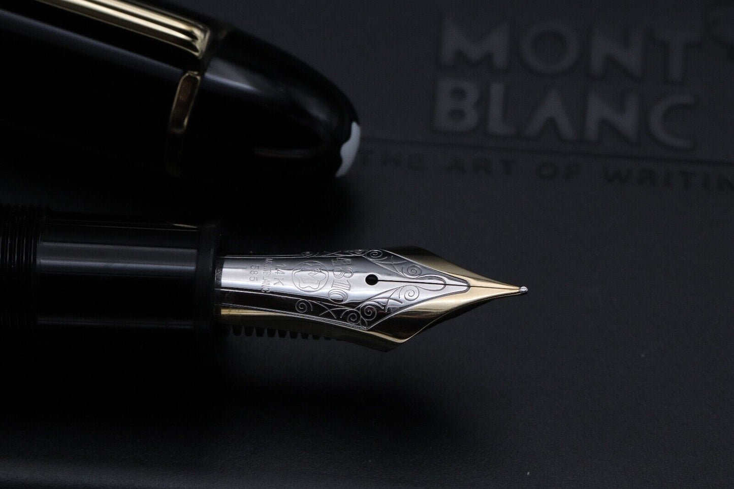 Montblanc Meisterstuck 149 Gold-Coated Fountain Pen - 1985 image 2