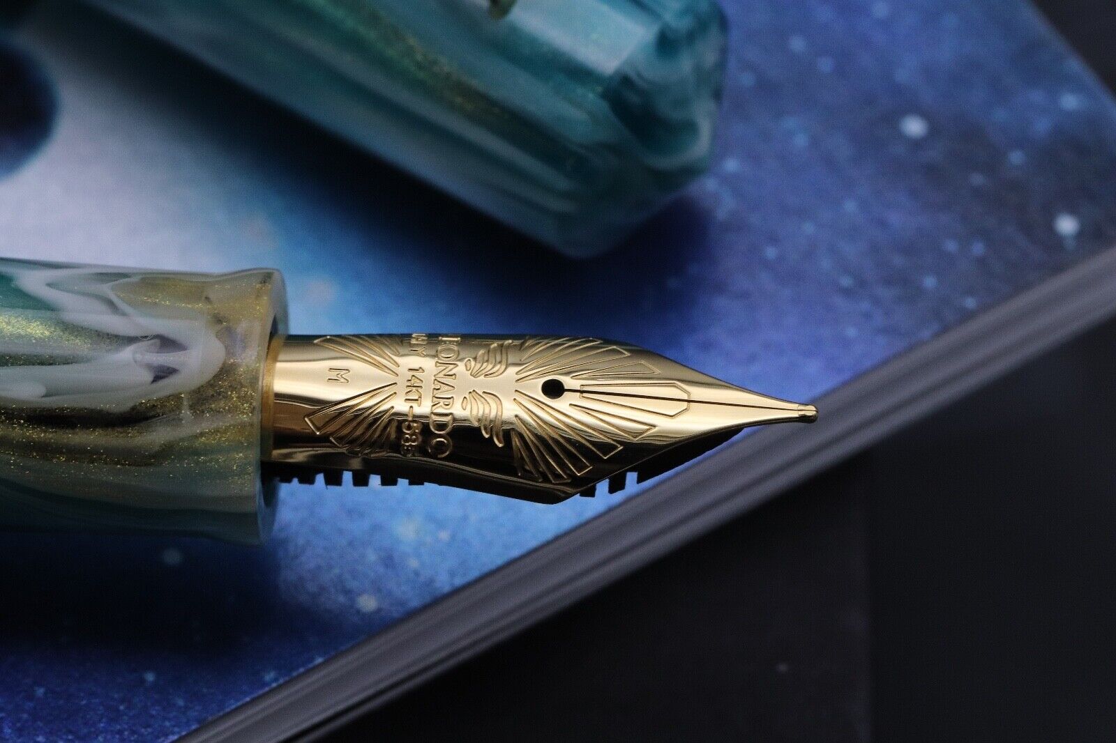 Leonardo MZG 2.0 Galattica Planetary Nebula Fountain Pen - UNUSED image 2