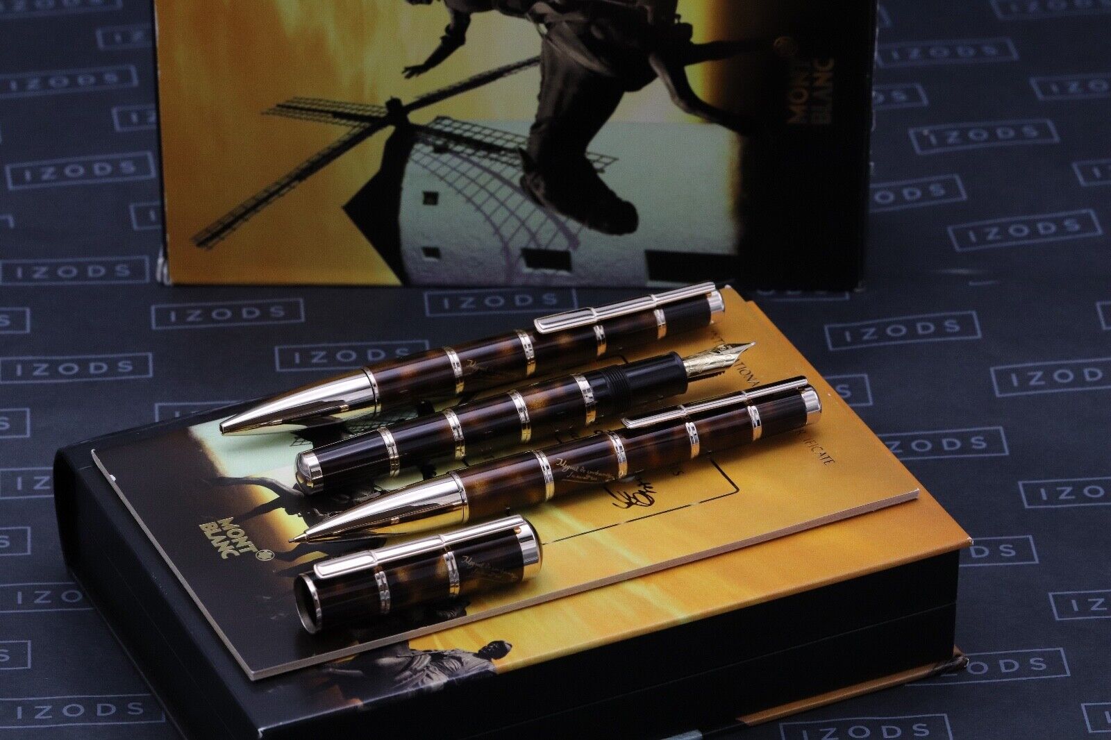 Montblanc Writers Edition Miguel de Cervantes FP, MP, BP Set - UNUSED image 0