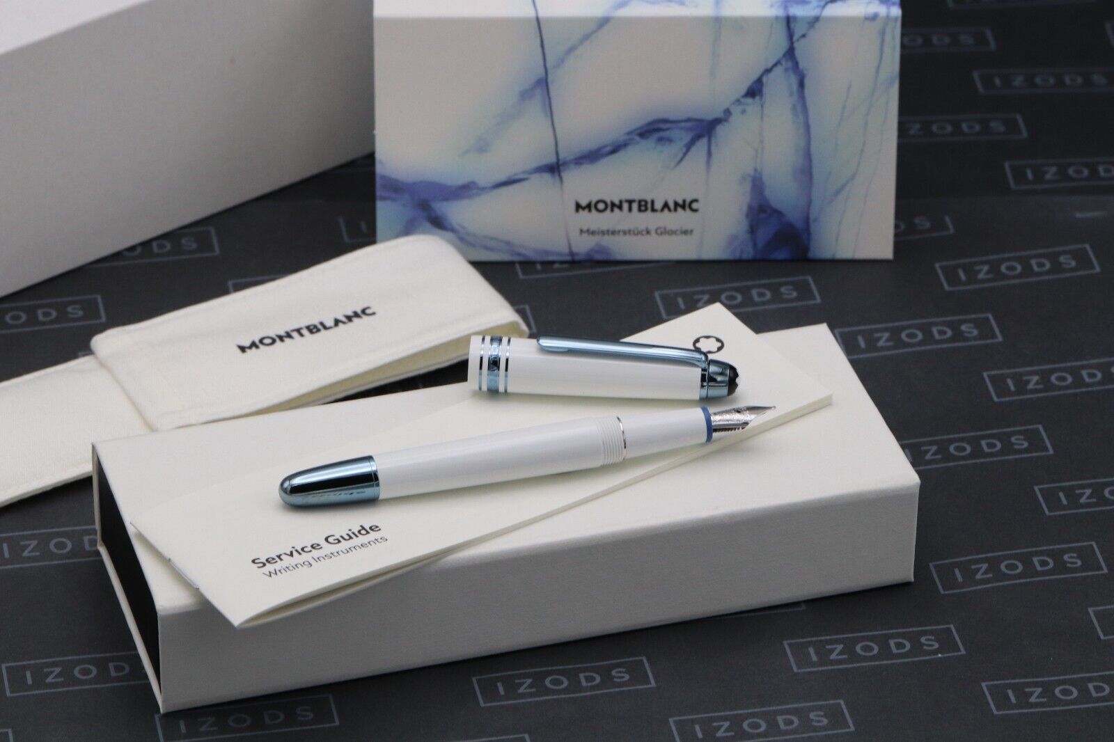 Montblanc Meisterstuck Classique Glacier White Fountain Pen - UNUSED image 0