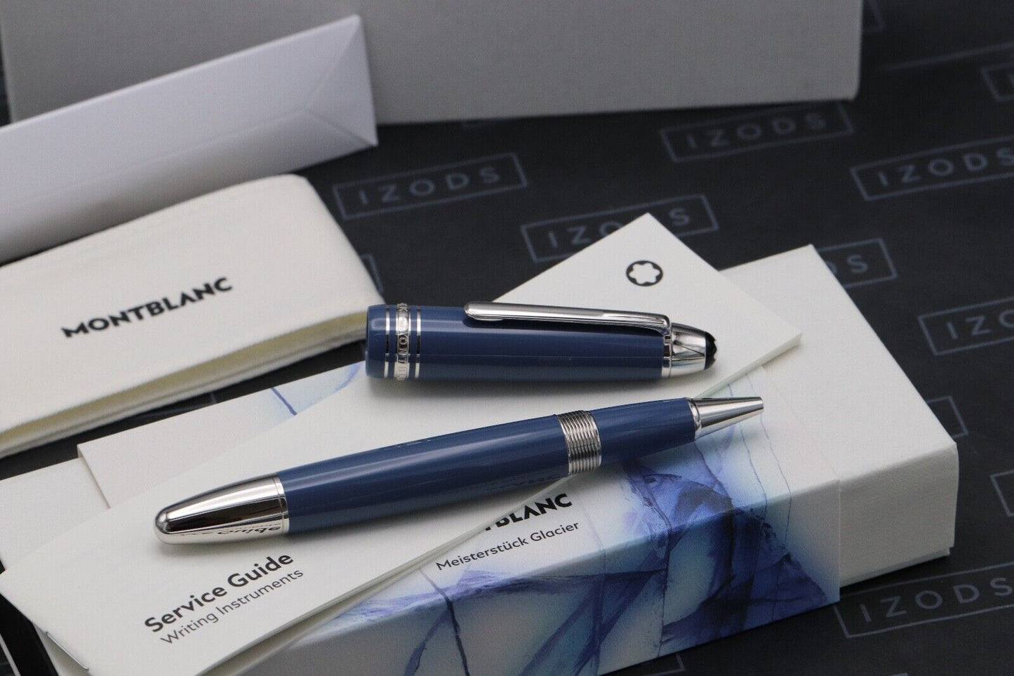 Montblanc Meisterstuck 162 LeGrand Glacier Rollerball Pen image 1