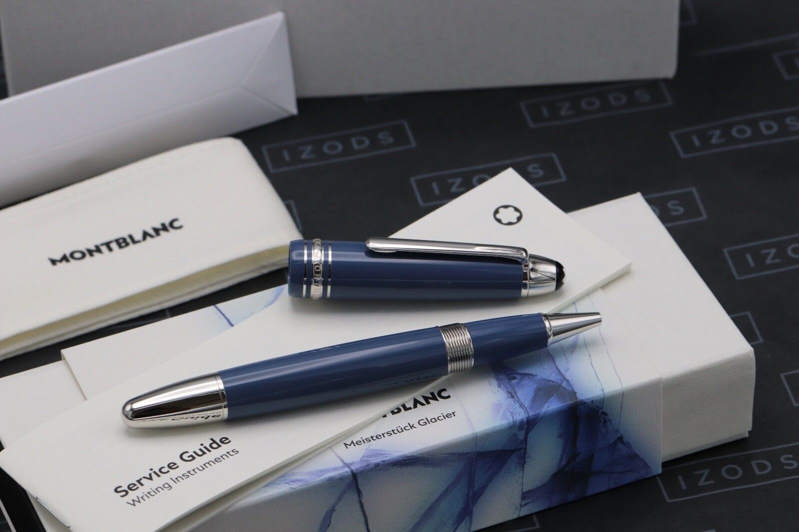 Montblanc Meisterstuck 162 LeGrand Glacier Rollerball Pen image 1