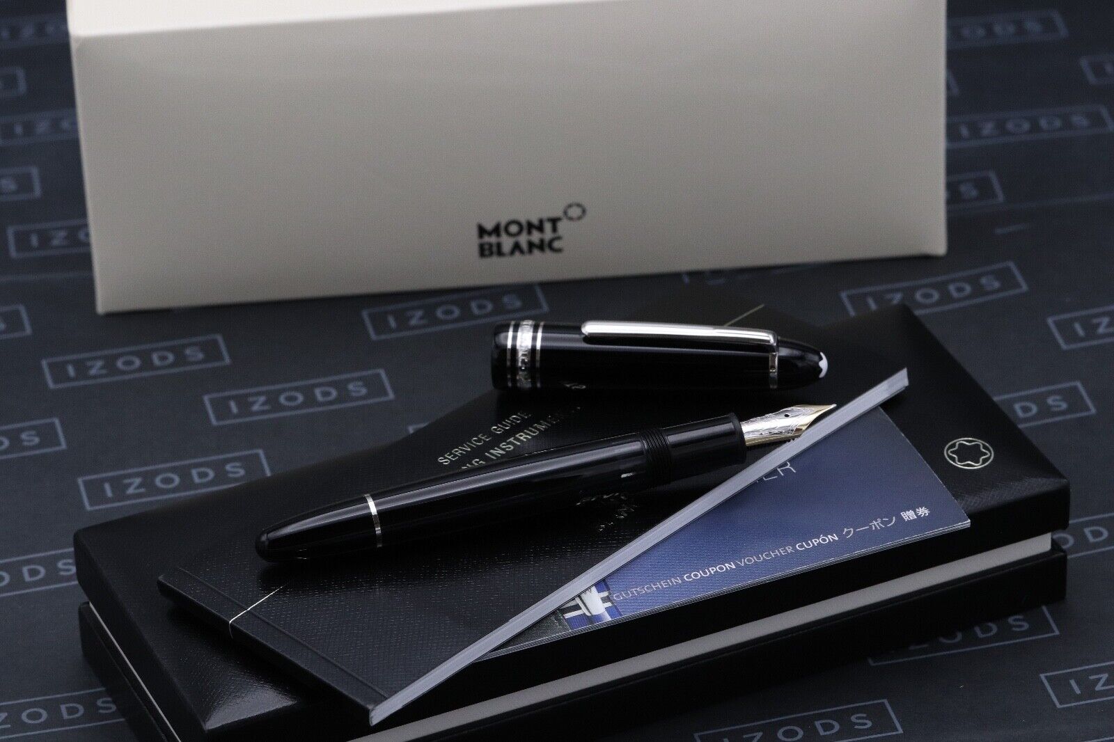 Montblanc Meisterstuck 146 LeGrand Platinum-Coated Fountain Pen image 0
