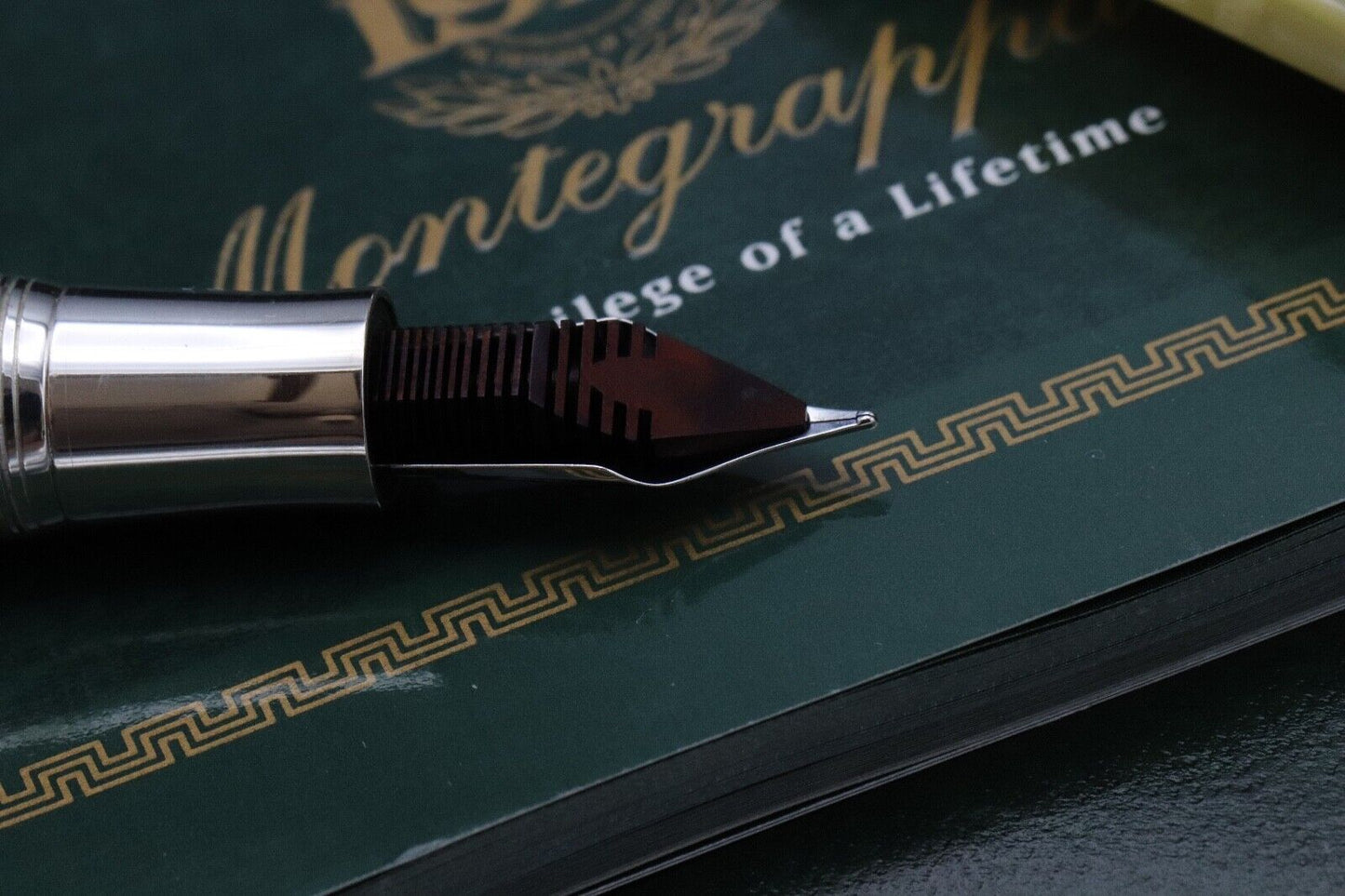 Montegrappa Symphony Parchment Celluloid Fountain Pen image 4
