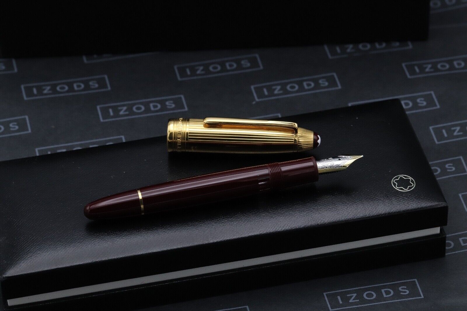 Montblanc Meisterstuck 146 LeGrand Bordeaux Vermeil Fountain Pen - UNUSED image 1