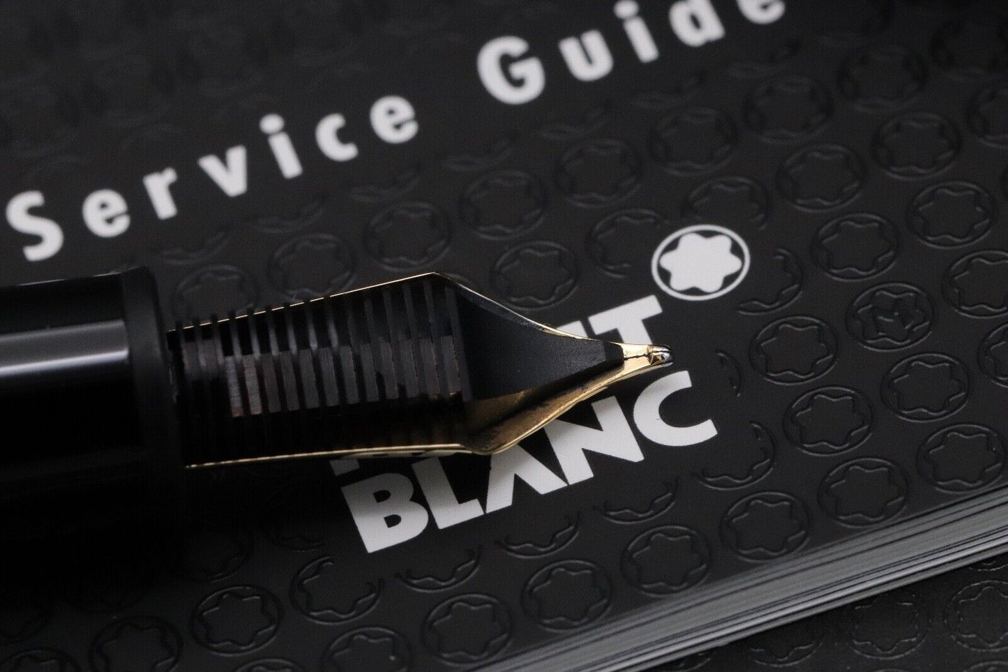 Montblanc Meisterstuck 147 Traveller Gold Coated Fountain Pen with Pouch image 3
