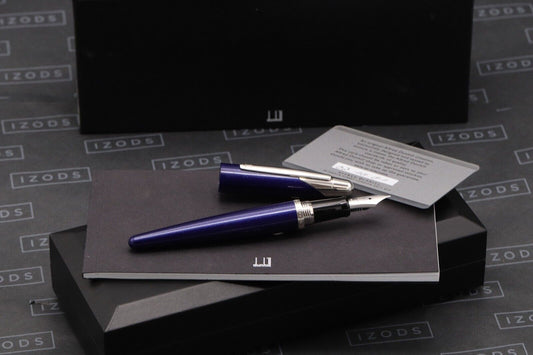 Dunhill AD2000 Blue Stardust Fountain Pen image 0