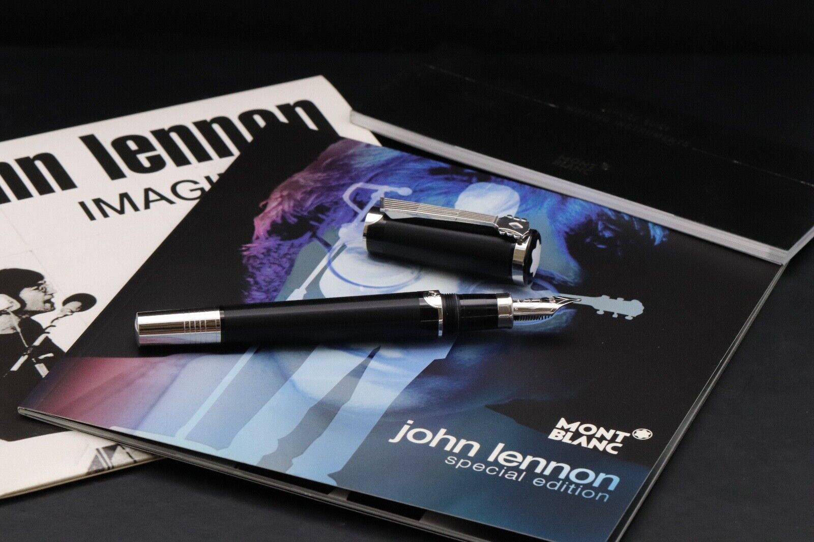 Montblanc Donation Series John Lennon Special Edition Fountain Pen - NEVER INKED image 0