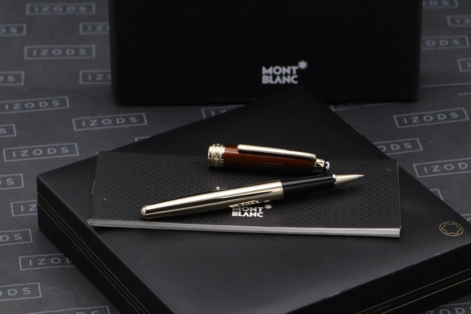 Montblanc Meisterstuck 163 Classique Solitaire Citrine Rollerball Pen image 0