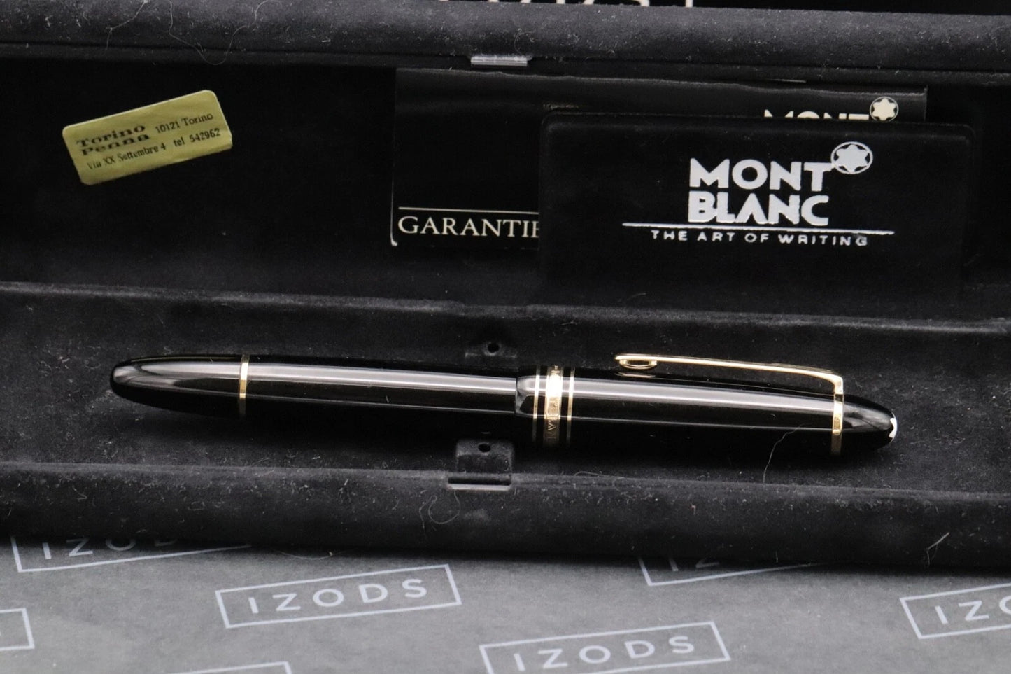Montblanc Meisterstuck 146 LeGrand Gold Coated Fountain Pen - 1991-92 - 18k OB image 1