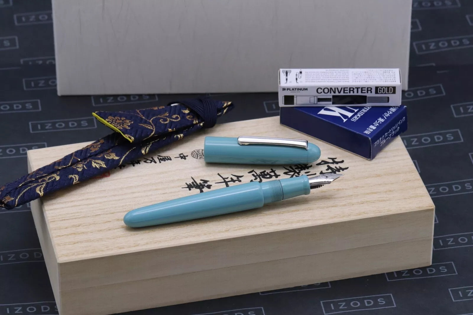 Nakaya Portable Cigar Ama-iro Fountain Pen - Broad Nib - UNUSED image 0