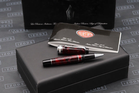 Aurora Optima Burgundy Rollerball Pen - UNUSED image 0