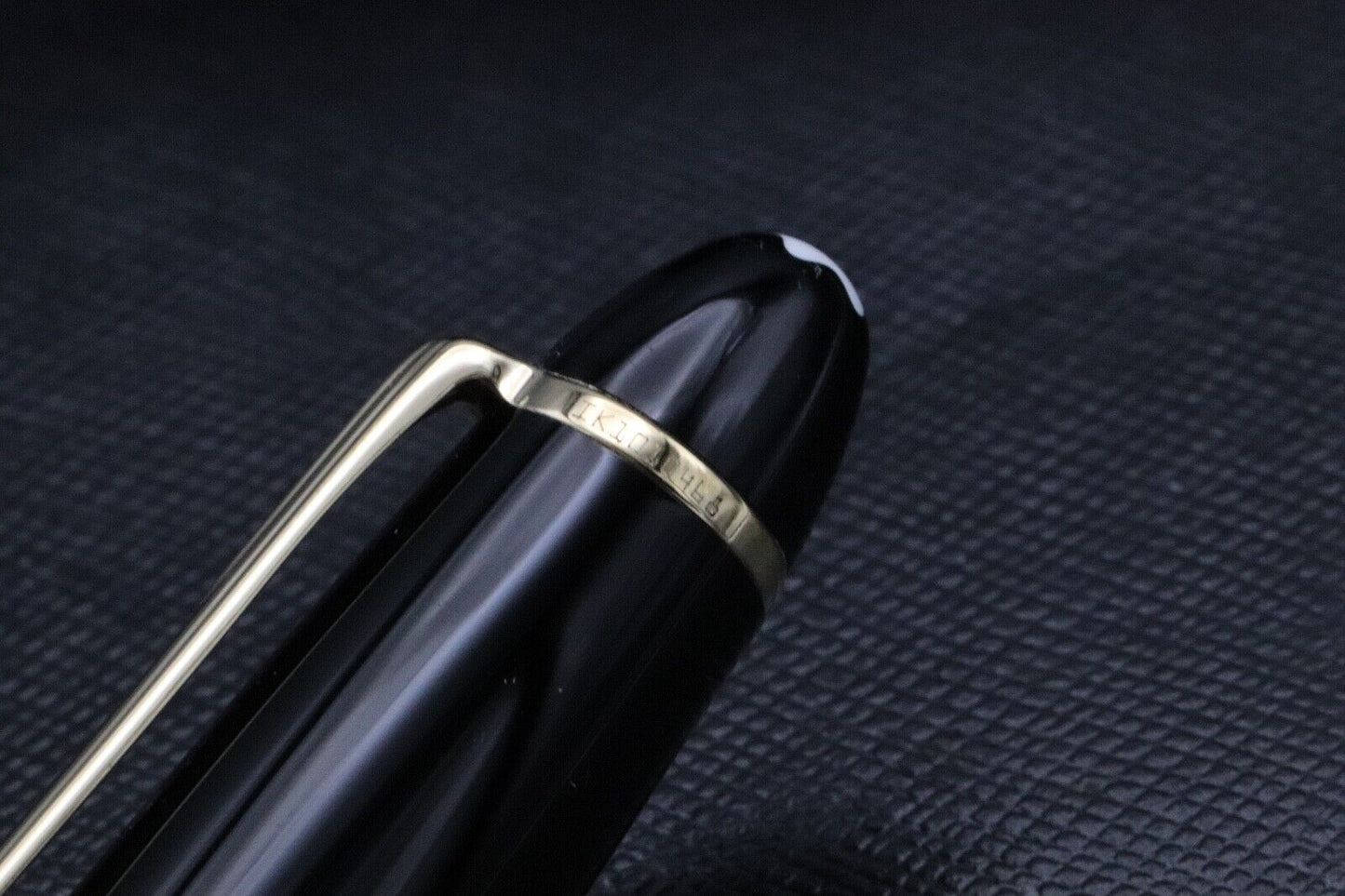 Montblanc Meisterstuck 146 LeGrand Gold-Coated Fountain Pen - NEVER INKED image 4