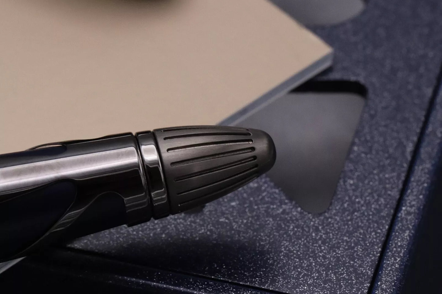 Visconti Torpedo Blue Emotion Ruthenium Limited Edition Fountain Pen image 7