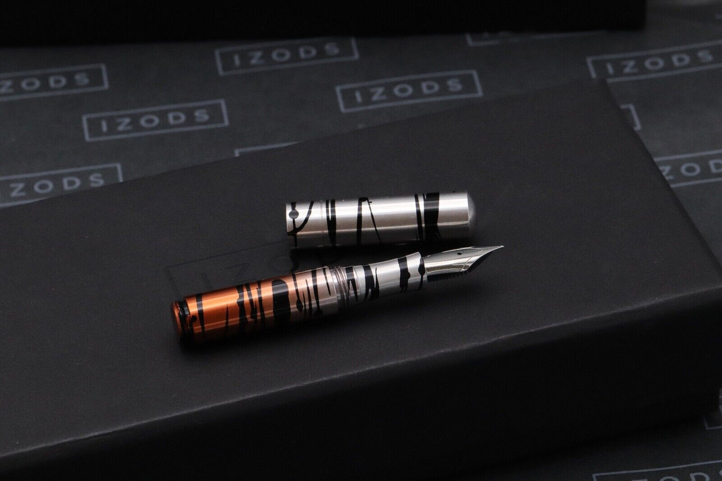 Schon DSGN Pocket Six Tiger Stripe Fountain Pen image 1