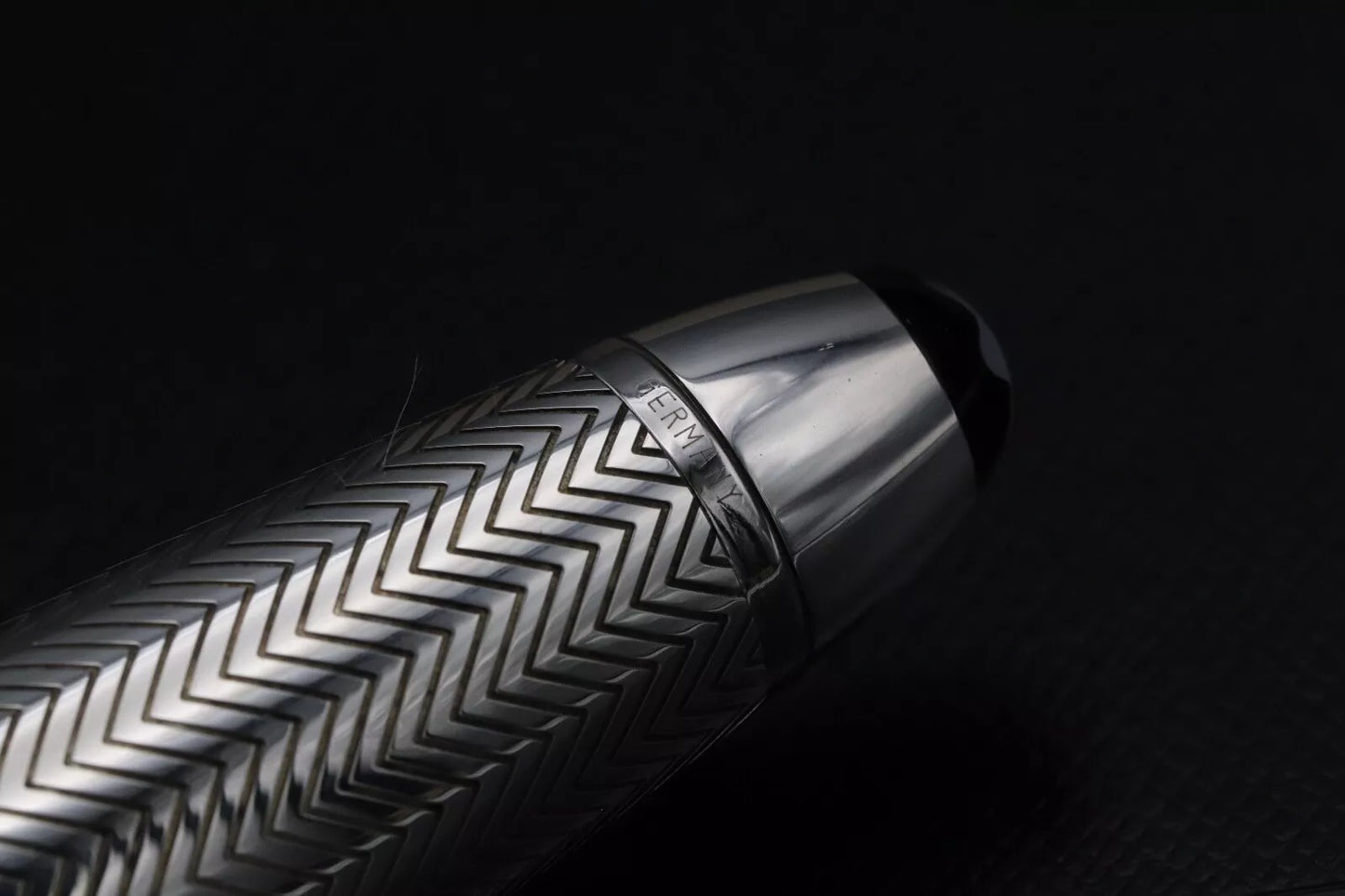 Montblanc Meisterstuck LeGrand Silver Barley Diamond Fountain Pen - UNUSED image 7