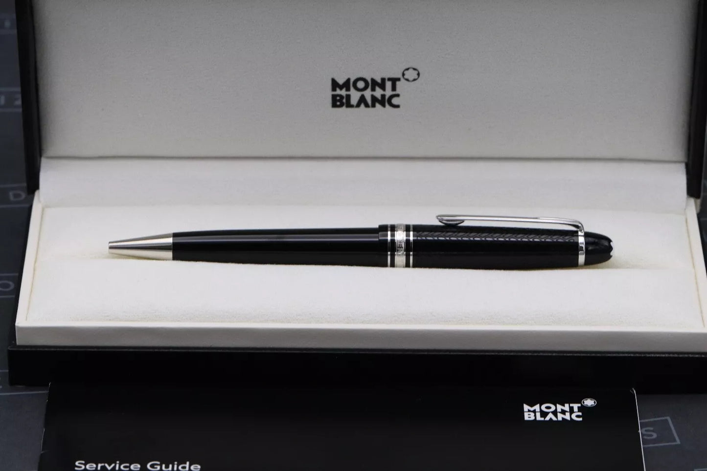 Montblanc Meisterstück Midsize BMW Platinum-Coated Ballpoint Pen image 5