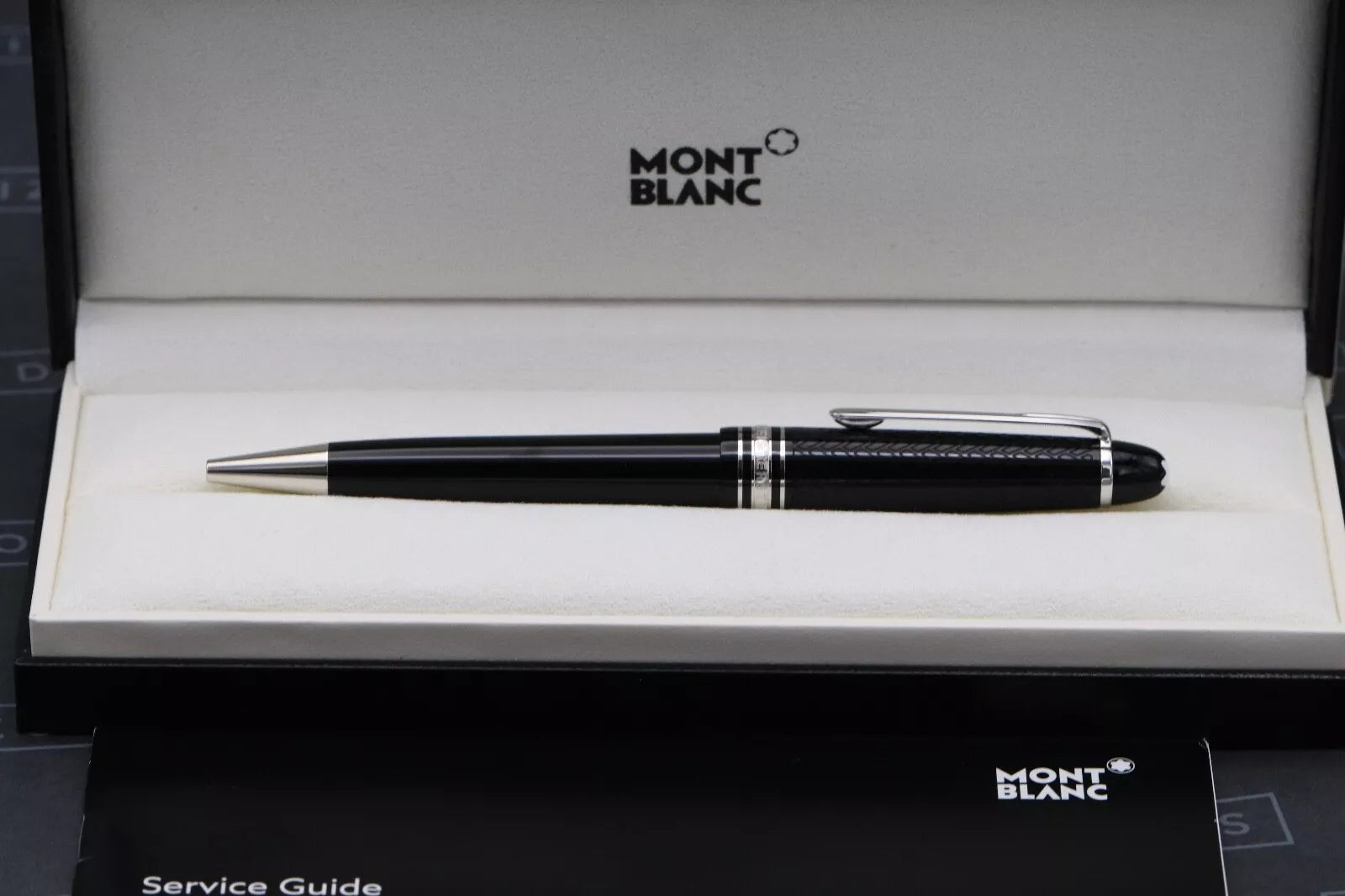 Montblanc Meisterstück Midsize BMW Platinum-Coated Ballpoint Pen image 5