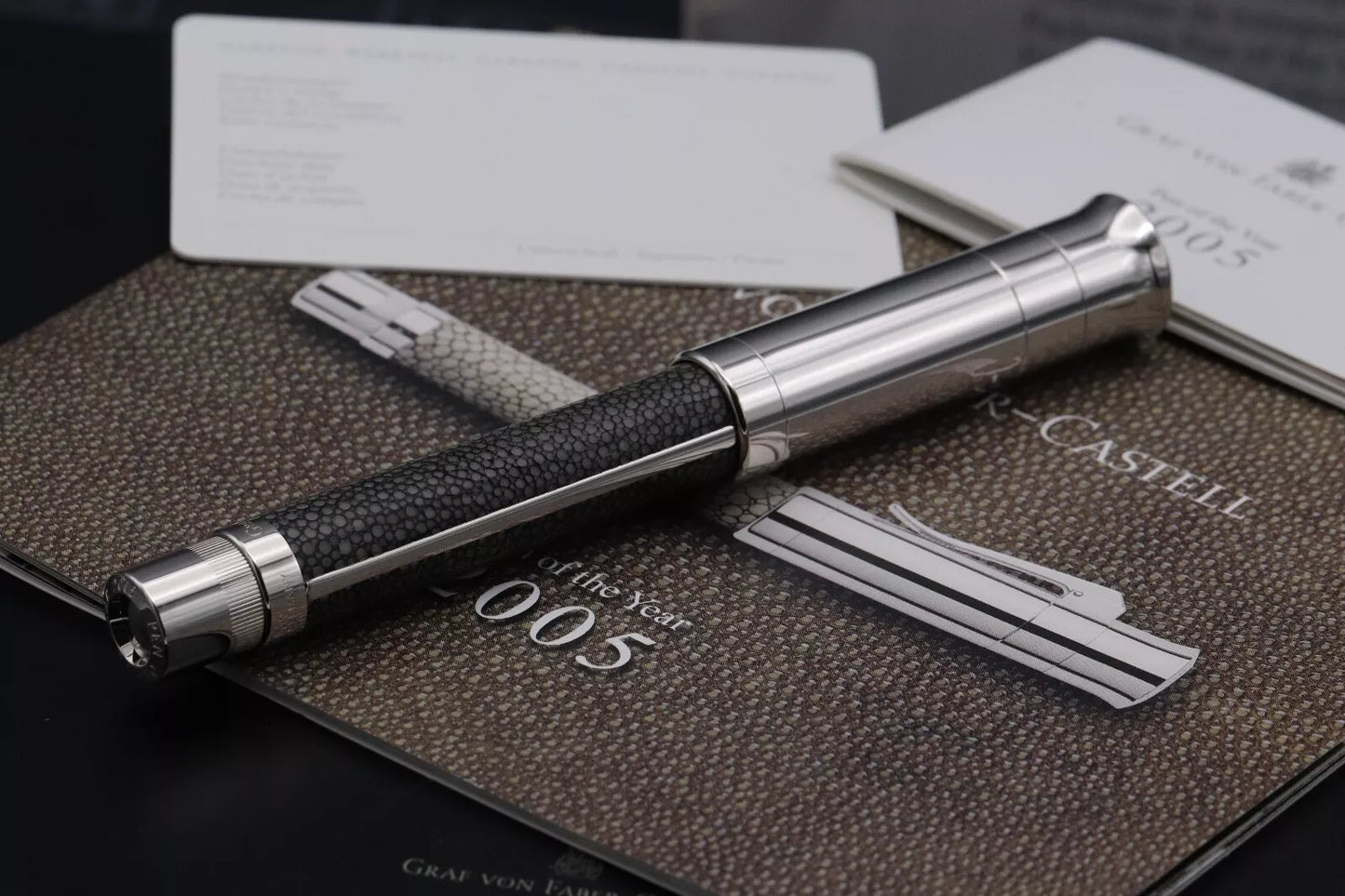 Graf von Faber-Castell Pen of the Year 2005 Galuchet Fountain Pen - UNUSED image 5
