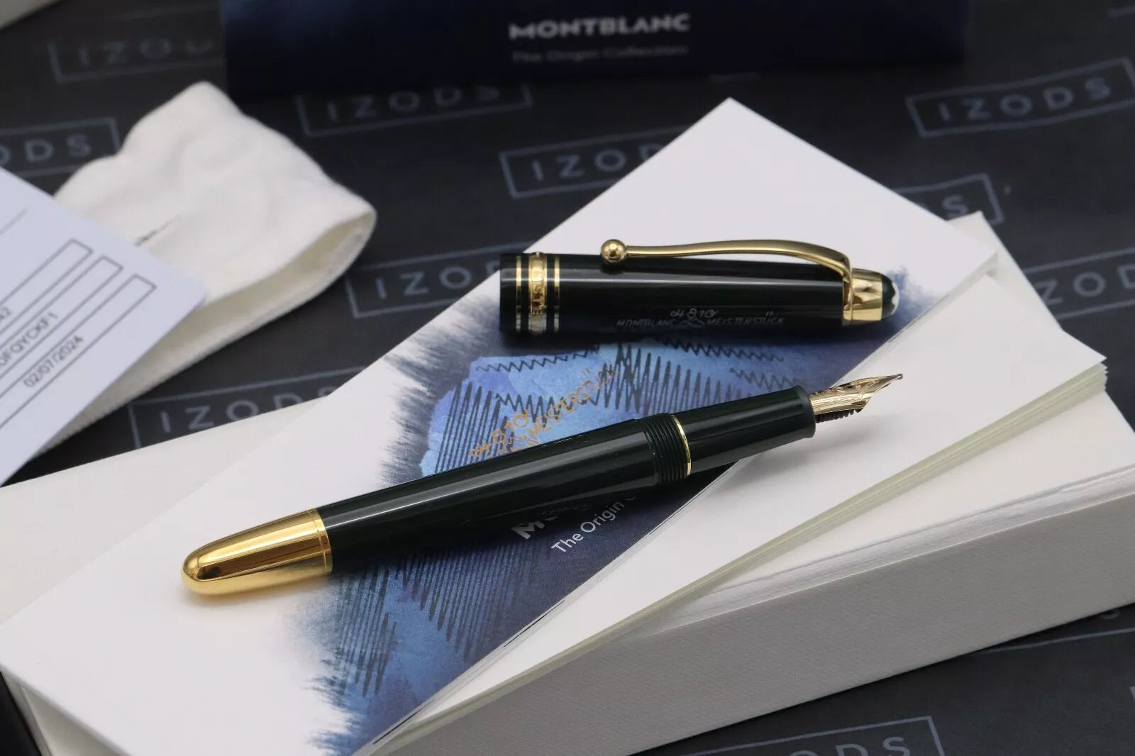 Montblanc Meisterstuck Classique Origin Collection Green Fountain Pen image 8