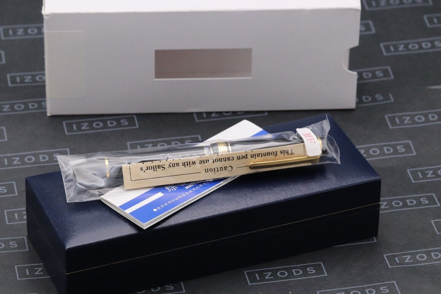 Sailor Pro Gear Realo GT Black Fountain Pen - SEALED - Medium Fine (MF) Nib image 0