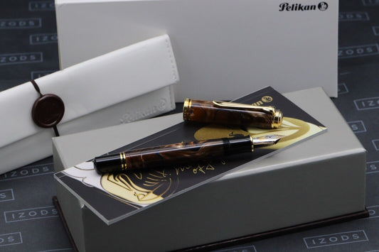 Pelikan Souveran M800 Grand Place Special Edition Fountain Pen - UNUSED - EF image 0