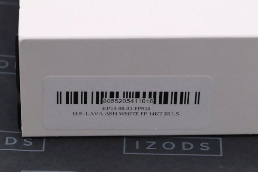 Visconti Homo Sapiens Lava White Ash Fountain Pen - 14k Stub Nib image 1