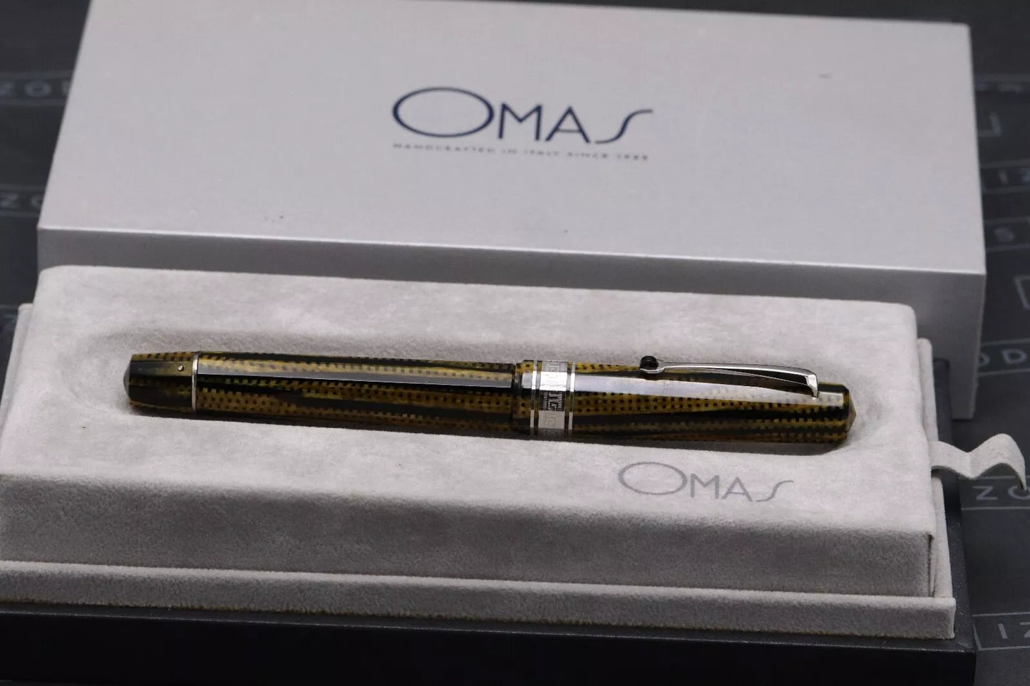 Omas Paragon Burkina Celluloid Fountain Pen image 8