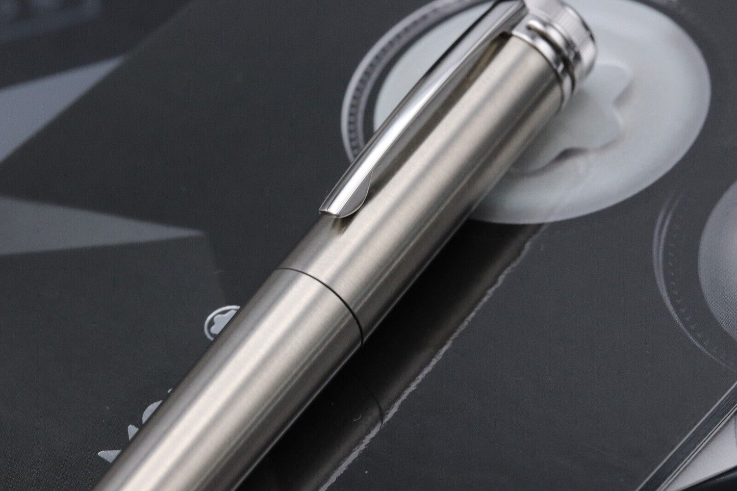 Montblanc Heritage 1912 Capless Steel Rollerball Pen - UNUSED image 2