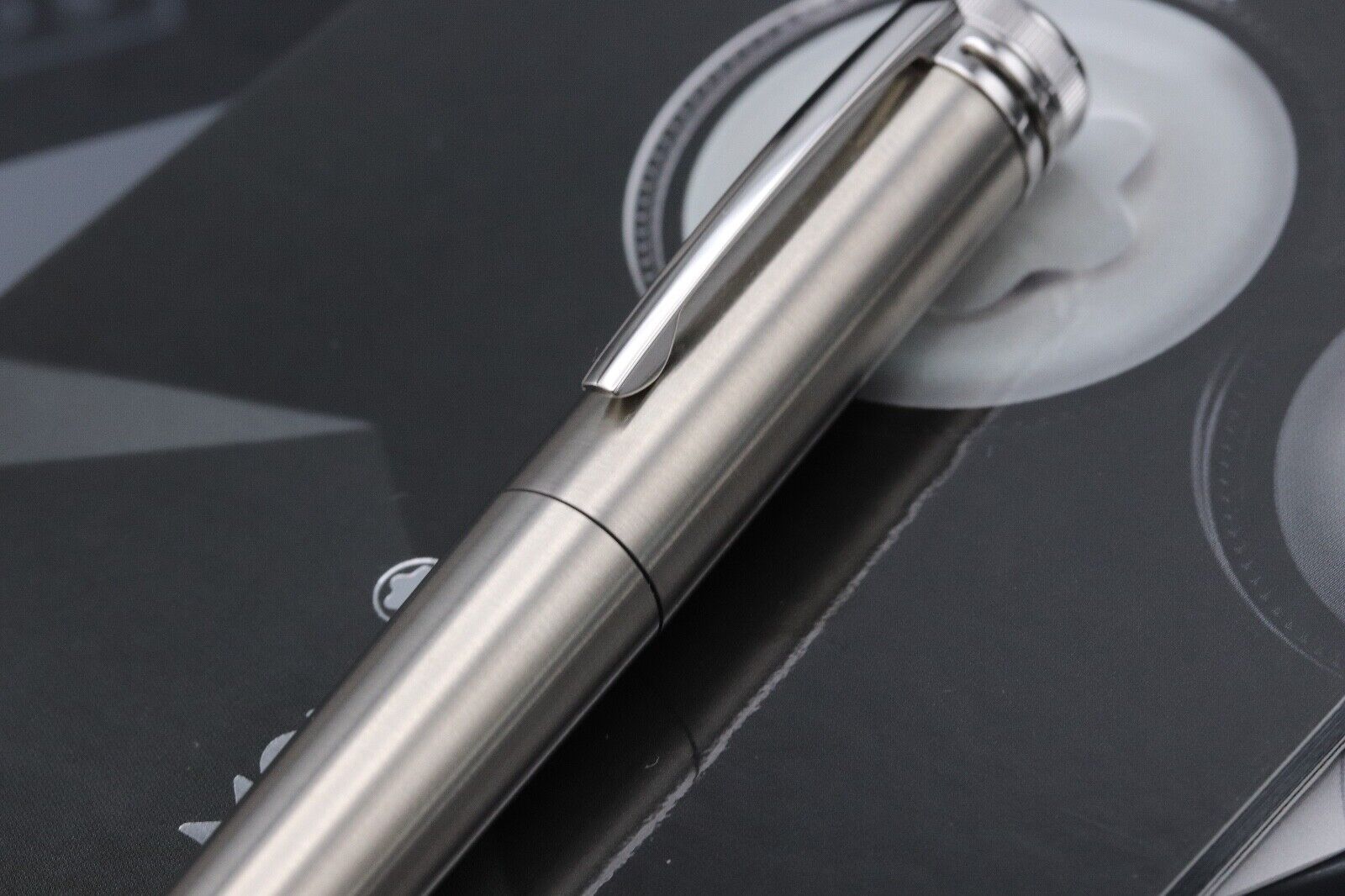 Montblanc Heritage 1912 Capless Steel Rollerball Pen - UNUSED image 2