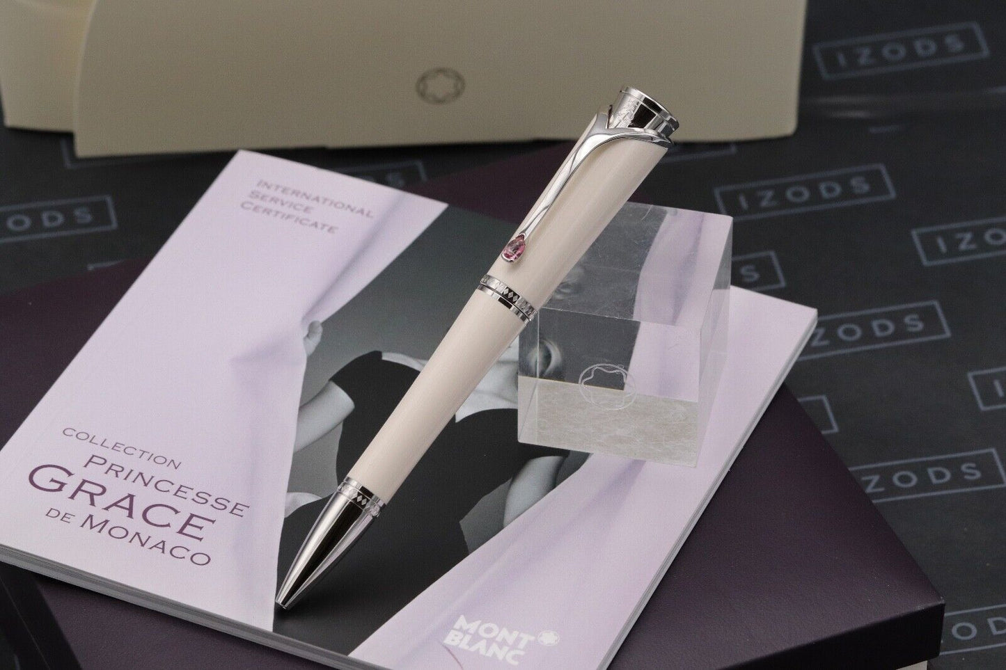 Montblanc Princesse Grace de Monaco Ivory-Resin Ballpoint Pen image 1
