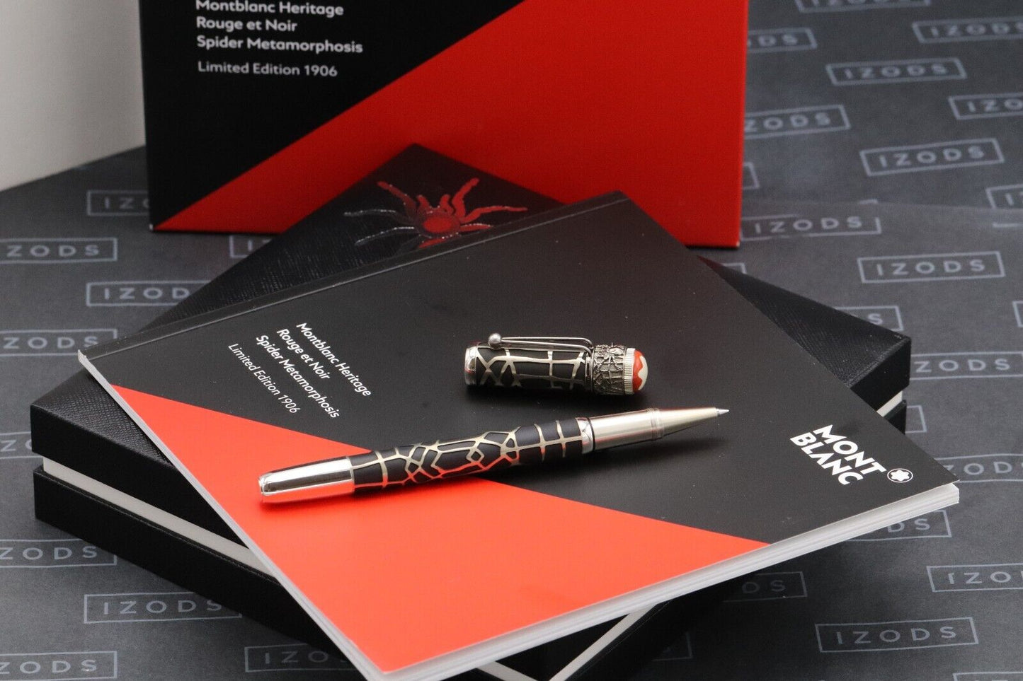 Montblanc Heritage Rouge et Noir Metamorphosis LE1906 Rollerball Pen - UNUSED image 0