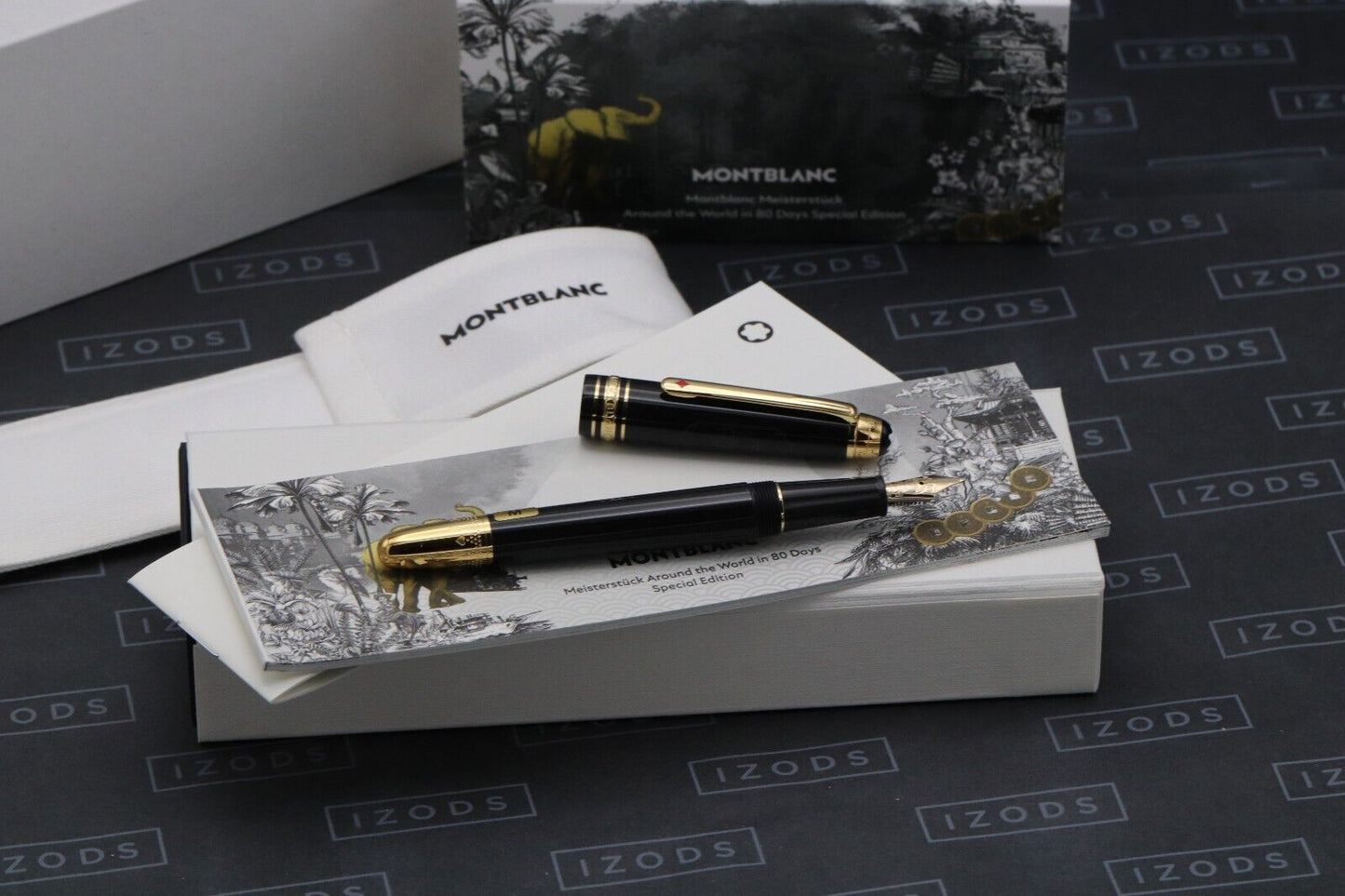 Montblanc Meisterstuck Classique Around The World in 80 Days Fountain Pen UNUSED image 0