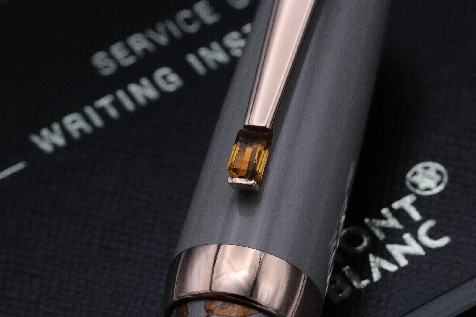 Montblanc Boheme Moon Garden Rollerball / Fineliner Pen image 4