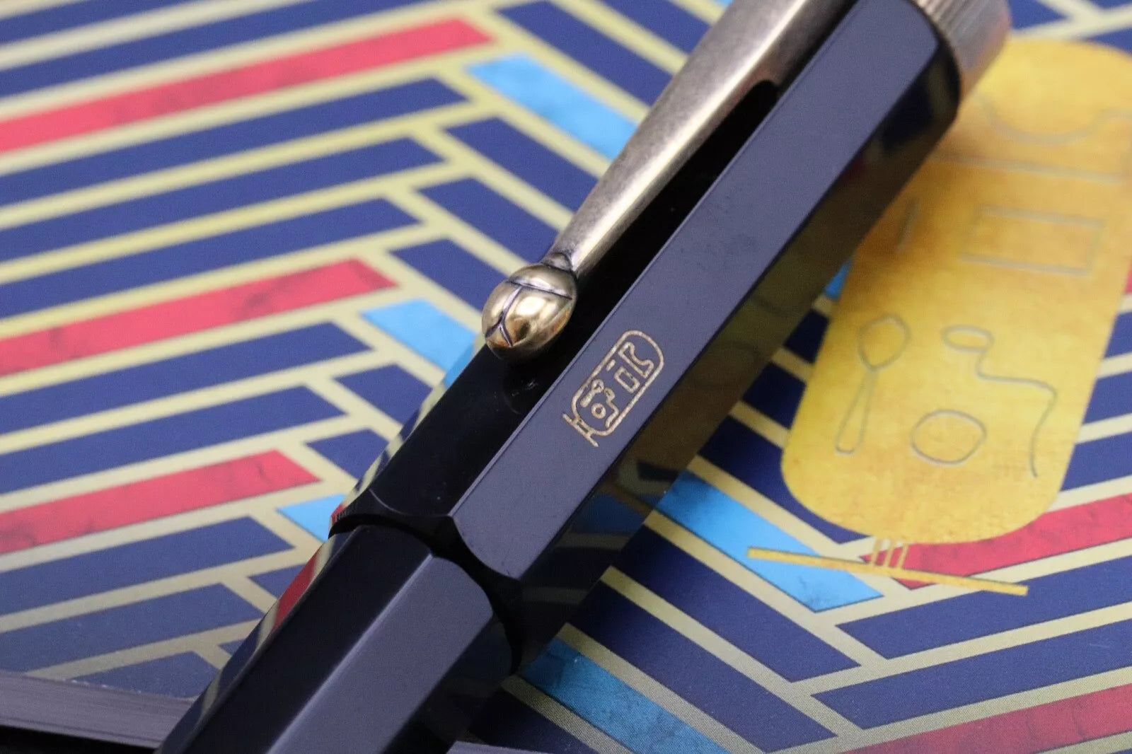 Montblanc Heritage Egyptomania Special Edition Black Fountain Pen image 5