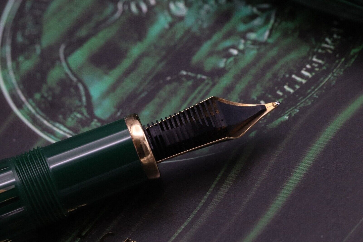 Montblanc Meisterstuck 146 LeGrand Czar Nikolai I Vermeil Fountain Pen - UNUSED image 4