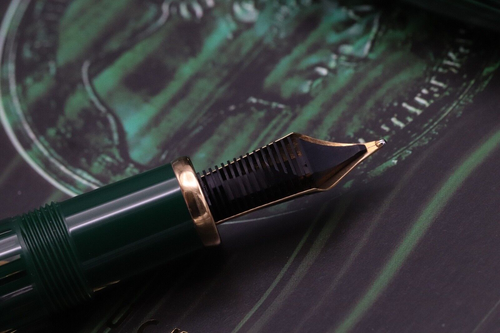 Montblanc Meisterstuck 146 LeGrand Czar Nikolai I Vermeil Fountain Pen - UNUSED image 4